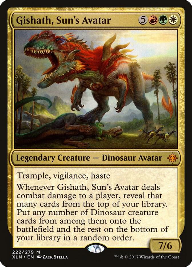Gishath, Sun’s Avatar – Dinosaur Stampede Commander Deck